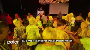 Čaj o páté v Renetě opět zaplnil taneční parket