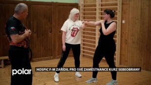 Hospic F-M zařídil pro své zaměstnance kurz sebeobrany