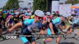 Městské sady v Opavě patřily inline bruslařům. Vrcholem programu bylo MČR v půlmaratonu
