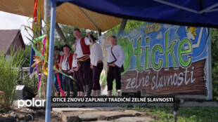 Otice znovu zaplnily tradiční Zelné slavnosti. Oblíbená akce je zároveň poděkováním místním zemědělcům a výrobcům