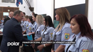Primátor ocenil strážníky za věrnost a službu. Někteří už slouží v Ostravě 30 let