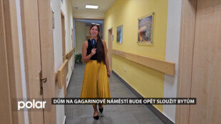 Dům na Gagarinově náměstí bude po letech opět sloužit bytům