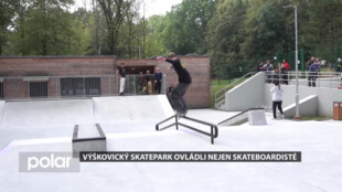 Výškovický skatepark v Ostravě ovládli skateboardisté, bikeři i bruslařky