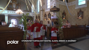 Stonavský katolický kostel slavil krmáš a dožínky
