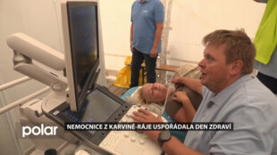Moravskoslezská nemocnice Karviná-Ráj uspořádala Den zdraví. Nabídl program i vyšetření
