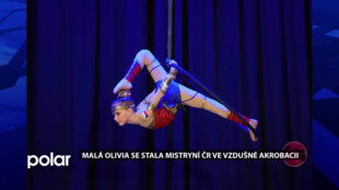 Malá Olivia se stala mistryní ČR ve vzdušné akrobacii a míří na MS