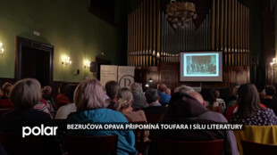Festival Bezručova Opava připomíná Josefa Toufara i sílu literatury