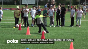 Nejen školáky rozhýbala akce Sportuj se starou