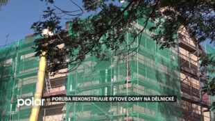 Poruba rekonstruuje bytové domy na Dělnické. Opravy vyjdou na 19 milionů Kč