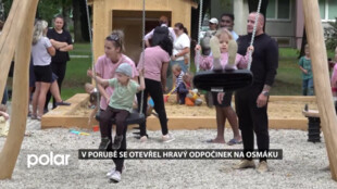 V Porubě se otevřel Hravý odpočinek na osmáku. Nabízí prostor pro všechny generace