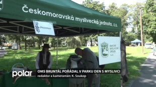 OMS Bruntál pořádal v městském parku Den s myslivci