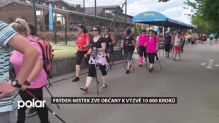 Říjnová výzva 10 000 kroků je tady, zapojil se i Frýdek-Místek