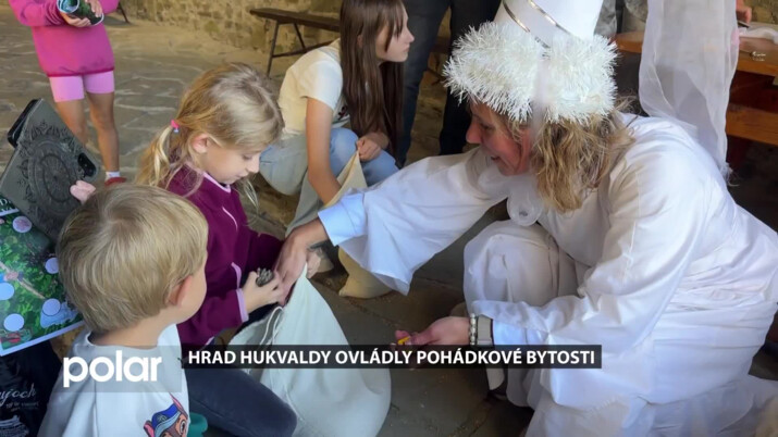 Princezny, víly, čarodějnice. Hrad Hukvaldy se na jeden den proměnil v pohádkovou říši