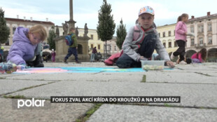 Fokus zval akcí Křída do kroužků a na Drakiádu