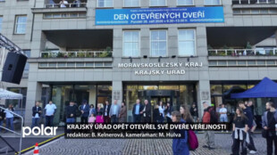 Krajský úřad opět otevřel své dveře veřejnosti , zájem byl velký