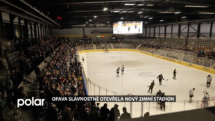 Opava po třech letech slavnostně otevřela zrekonstruovaný zimní stadion