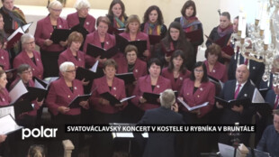Svatováclavský koncert bruntálských pěveckých sborů v kostele u rybníka v Bruntále