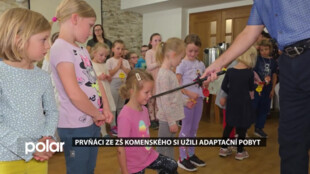 Prvňáci ZŠ Komenského si užili adaptační pobyt