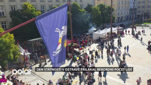 Primátor Ostravy přijel na bílém koni. Den státnosti přilákal rekordní počet lidí