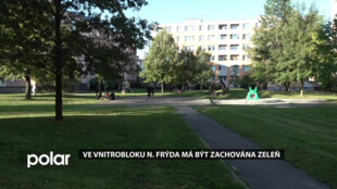 Ve vnitrobloku N. Frýda v Ostravě-Dubině má být zachována zeleň