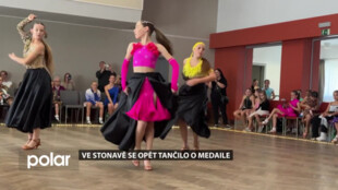 Samba, rumba, jive, ale také waltz nebo quickstep. Ve Stonavě se opět tančilo o medaile