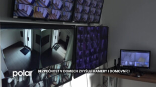 Bezpečnost v domech v Porubě zvyšují kamery i domovníci. Nově má kamery dům na Opavské ul.