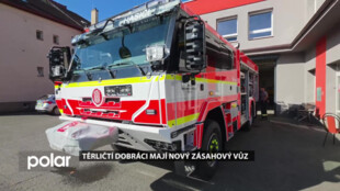 Těrličtí dobráci mají nový zásahový vůz, starší poslouží kolegům z Hradiště
