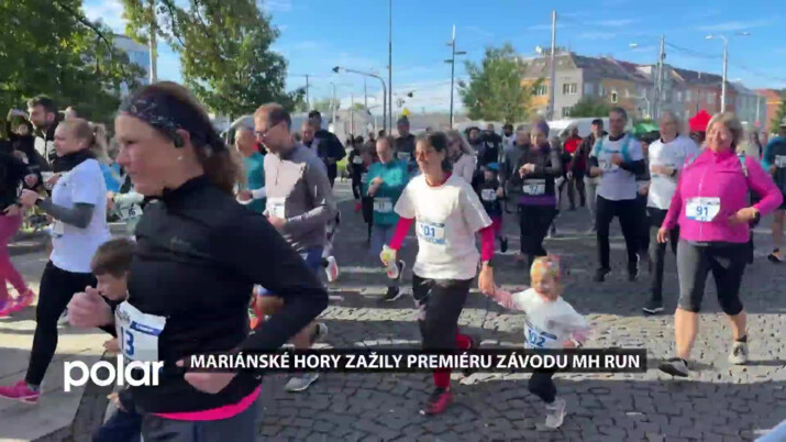 Mariánské Hory zažily premiéru závodu MH Run. Na start se postavilo bezmála 300 běžců