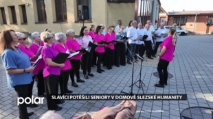 Slavíci potěšili seniory v Domově Slezské humanity