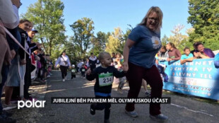 Jubilejní běh parkem měl olympijskou účast