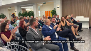 Opavská ZŠ Edvarda Beneše slaví 50 let. Po povodních dostala novou podobu