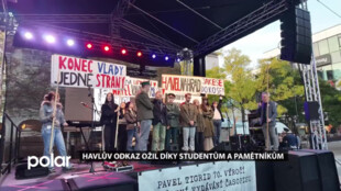 Havlův odkaz v Ostravě ožil díky studentům a pamětníkům