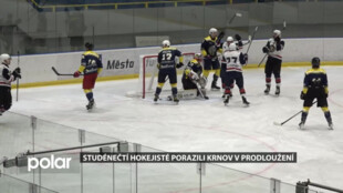 BEZ KOMENTÁŘE: Studénečtí hokejisté zdolali Krnov v prodloužení