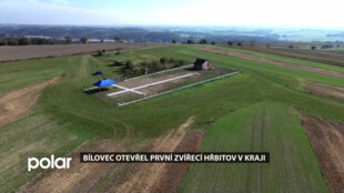 Bílovec otevřel první zvířecí hřbitov v kraji, v první fázi nabídne 120 hrobových míst