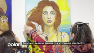 Život jako barevný sen ukazuje výstava na Staré poště