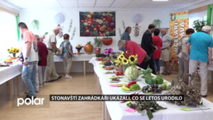 Stonavští zahrádkáři ukázali, co se letos urodilo