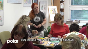 Kurz kresby je především o prima partě a relaxaci
