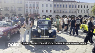 Naleštěné historické vozy zdobily silnice Novojičínska
