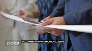 Pečovatelky terénní pečovatelské služby Seniorcentra v Opavě mají nové zázemí