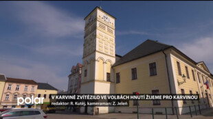 V karvinských volbách jasně zvítězilo hnutí Žijeme pro Karvinou v čele s Janem Wolfem