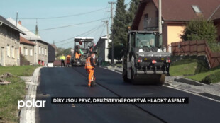 Díry jsou pryč, Družstevní pokrývá hladký asfalt