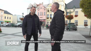 SPD podává podnět k přepočítání volebních hlasů v Karviné