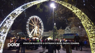 Ostrava se už chystá na Vánoce. Na kluzišti se bude opět bruslit zdarma.