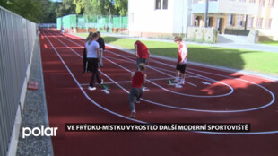 Gymnázium Petra Bezruče ve Frýdku-Místku vybudovalo nové moderní sportoviště