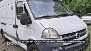 Další vydařená dražba odstavených aut ve Frýdku-Místku