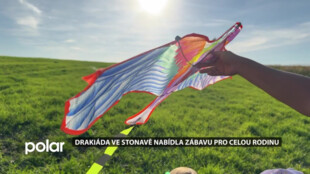 Vítr nahradil běh. První drakiáda ve Stonavě nabídla zábavu pro celou rodinu