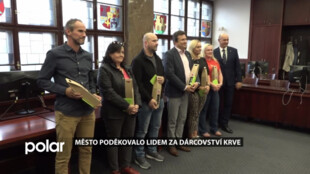 Město poděkovalo lidem za dárcovství krve