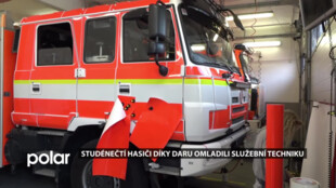 Studénečtí hasiči díky daru omladili výjezdovou techniku