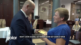 Nový Jičín ocenil už téměř sedm set dobrovolných dárců krve