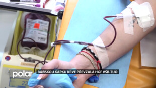 Báňskou kapku krve převzali studenti HGF VŠB-TU, spolupráce trvá už deset let
